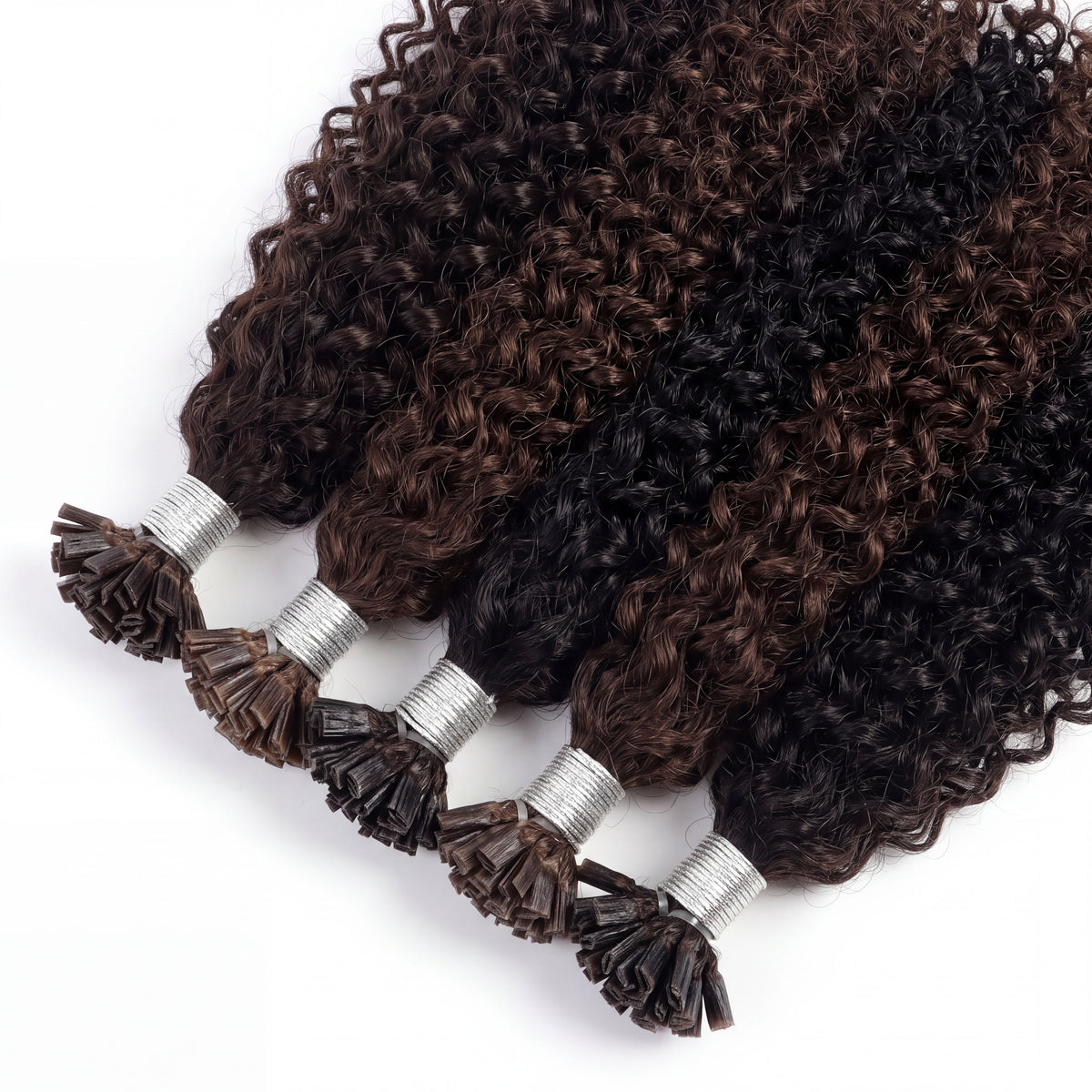 Curly Keratin Tip Hair Extensions - 100g