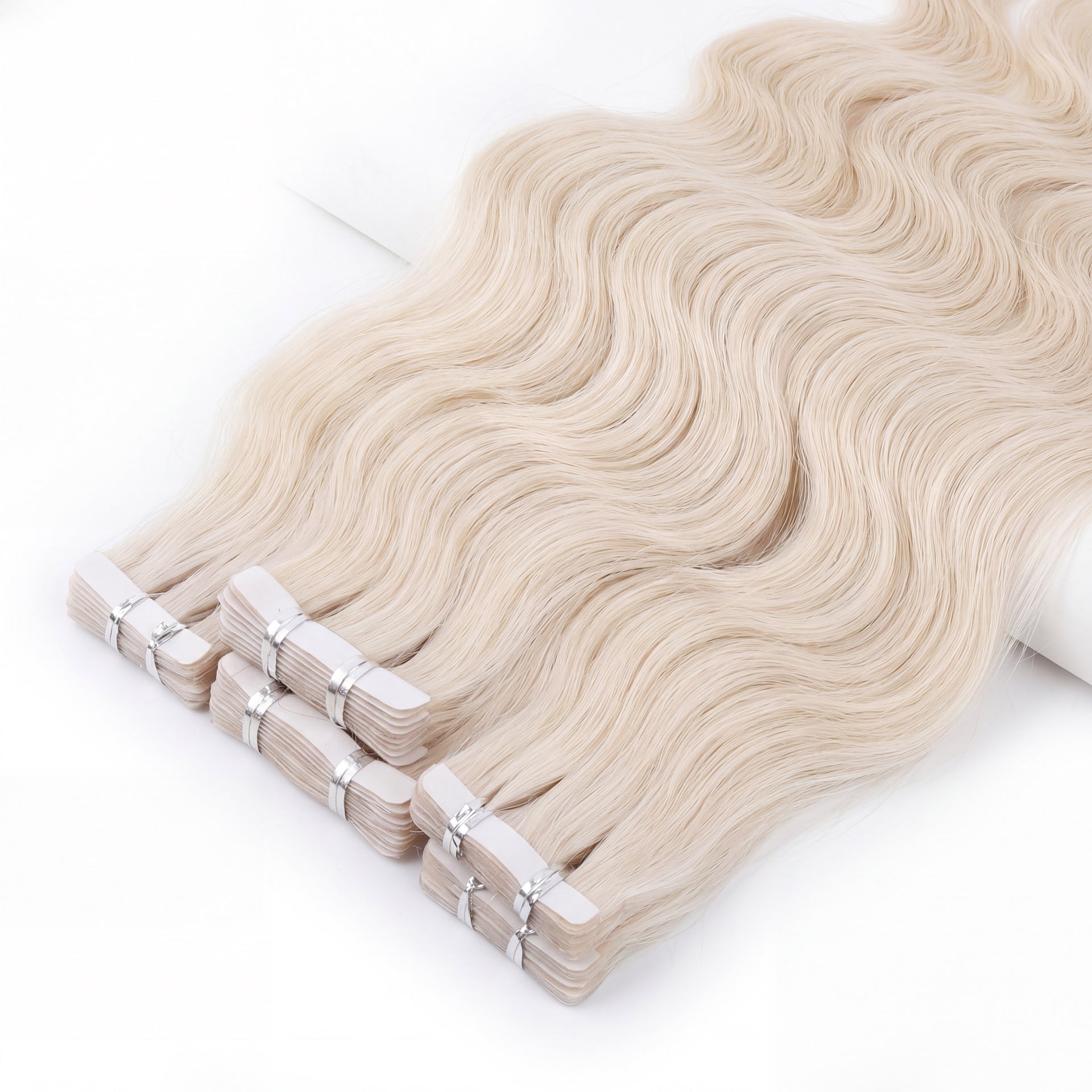 Natural Wave Invisible Tape-In Hair Extensions - 100g