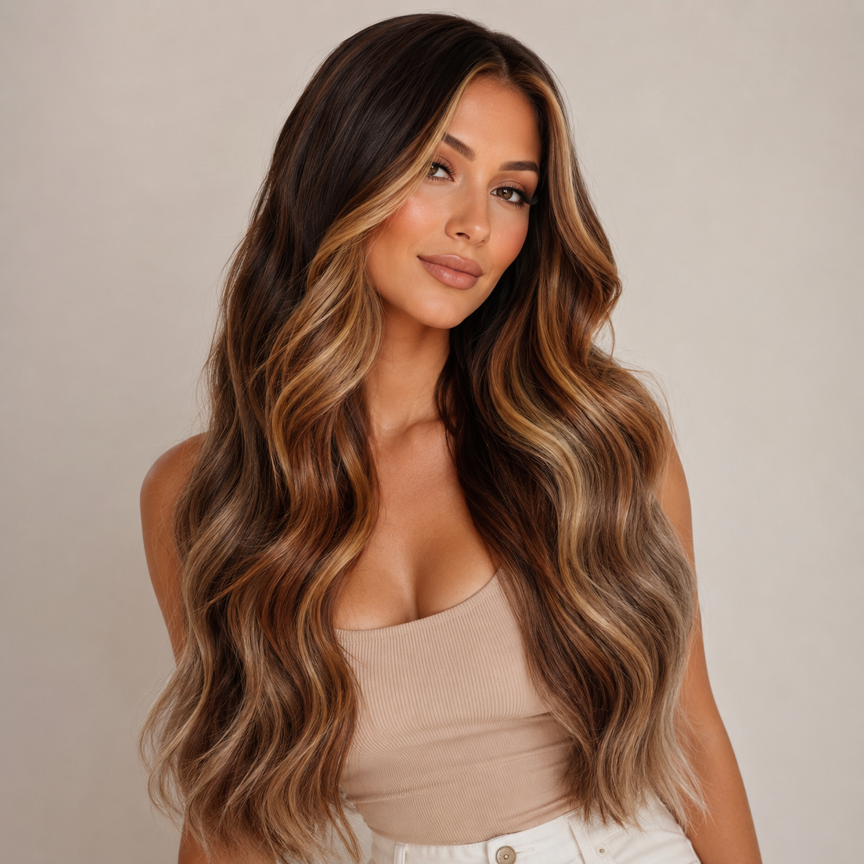 Natural Wave Keratin Tip Hair Extensions - 100g