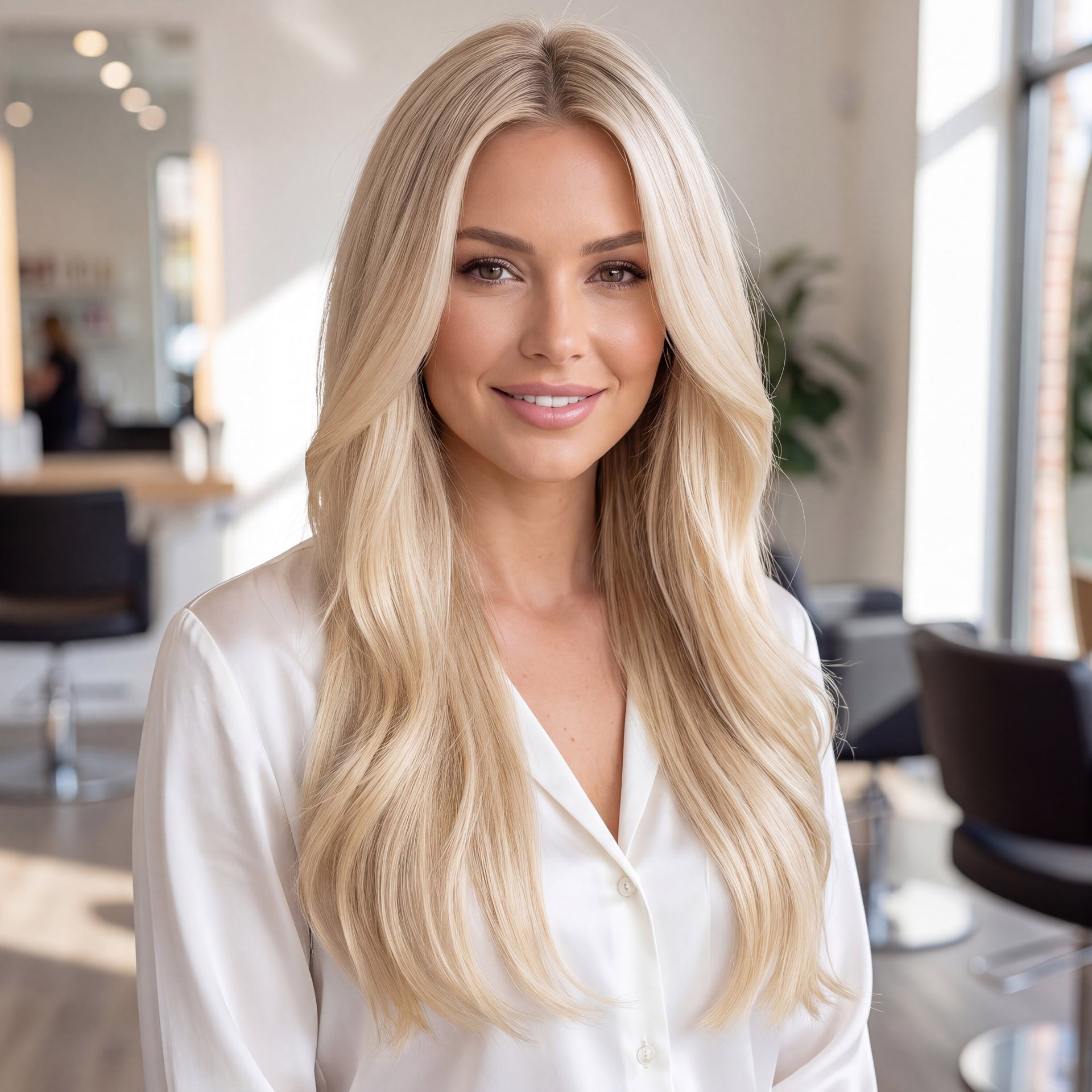 Straight Machine Weft Hair Extensions - 100g