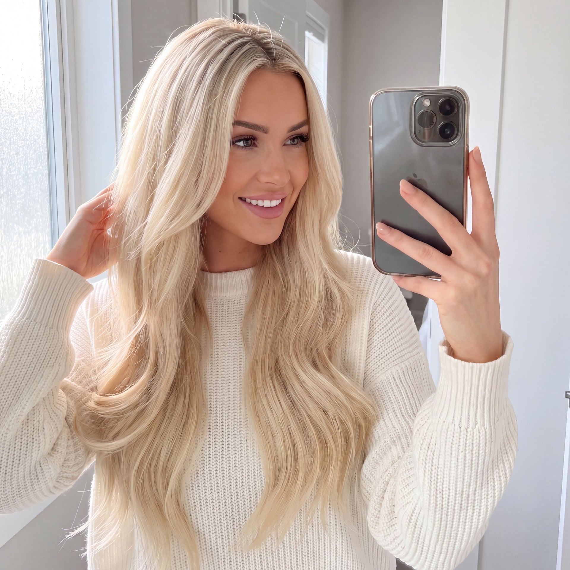 Straight Tape-In Hair Extensions - 100g